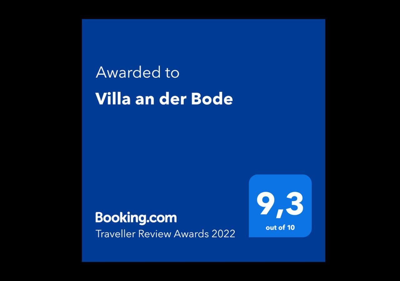 Villa an der Bode Thale Exteriör bild
